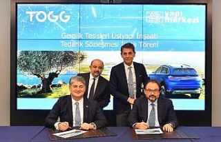 TOGG Gemlik Tesisi’nin inşaatı için Yapı Merkezi...