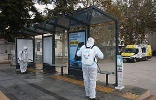 Tokat’ta korona virüs temizliği