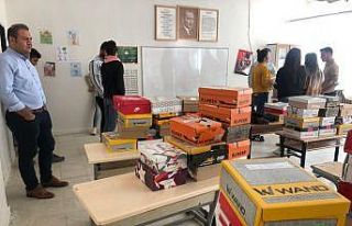 Topladıkları yardımlarla 4 bin 500 çocuğu sevindirdiler