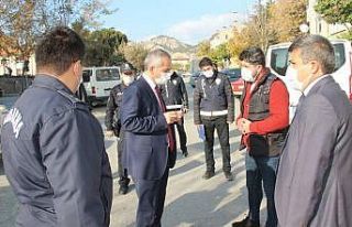 Tosya’da Covid-19 denetimleri devam ediyor