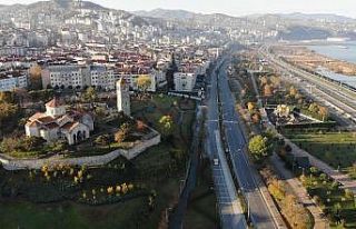 Trabzon’da yollar ve caddelerde sessizlik hakim
