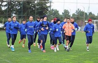 Trabzonspor, Galatasaray maçı hazırlıklarına...