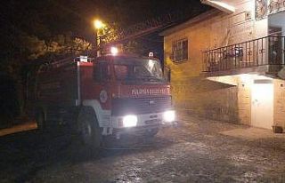 Tunceli’de yangını jandarma fark etti, itfaiye...