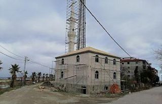 Türkeli’de cami yapımı hızla devam ediyor