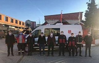 Türkeli’ye yeni cenaze nakil aracı