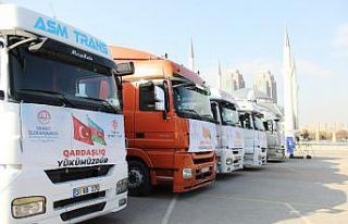 Türkiye Diyanet Vakfı’ndan Azerbaycan’a 6 tır...