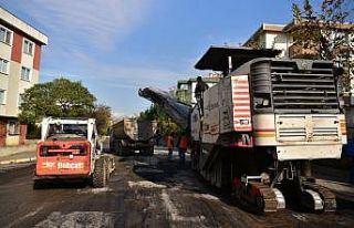 Tuzla’da 2020 yılında 25 bin 880 ton asfalt serildi