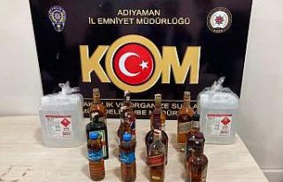 Uçaksavar mermileri ve sahte alkol ele geçirildi