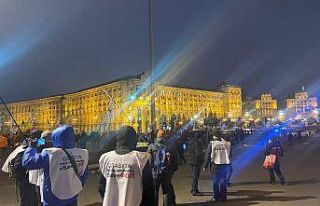 Ukrayna’da protestolar devam ediyor: 40 polis yaralandı