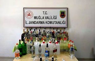 Ula’da kaçak içki operasyonu: 2 gözaltı