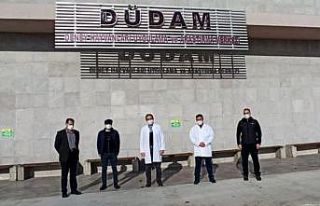 Üniversite’nin denek hayvanları denetimden geçti