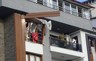 Uşak güne patlamayla başladı