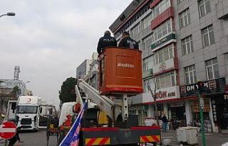 Uşak polisinden sokak hayvanları için anlamlı...