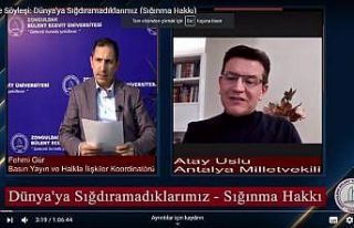 Uslu, ‘Dünyaya Sığdıramadıklarımız’ başlıklı...