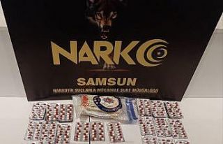 Uyuşturucu maddeyle yakalanan 5 kişi gözaltına...