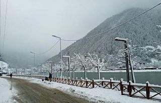 Uzungöl’den kar manzaraları