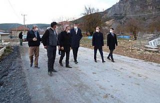 Vali Ali Çelik, Köy yollarını inceledi