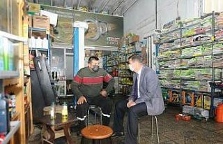 Vali Arslantaş, sanayi esnafıyla bir araya geldi