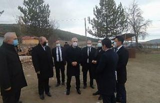 Vali Çakır, Daday’da incelemelerde bulundu