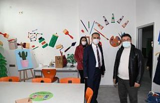 Vali Çuhadar Adıyaman Doğa Kolejini ziyaret etti