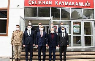 Vali Çuhadar, Çelikhan ilçesini ziyaret etti