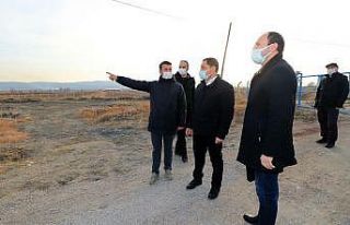 Vali Masatlı Suluova OSB’de incelemelerde bulundu