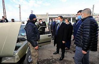 Vali Masatlı Suluova’da esnafı gezdi, yatırım...