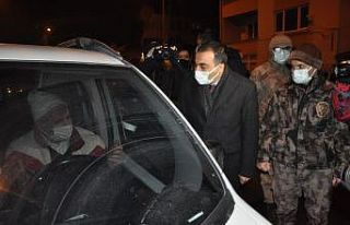 Vali Öksüz, yılbaşı tedbirlerini inceledi, ekiplere...