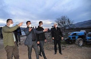 Vali Şentürk, HİS ile ’’Mera ıslahı ve amenajmanı’’...