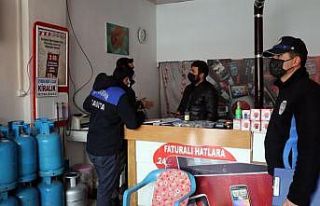 Van’da tüp satış noktaları denetlendi