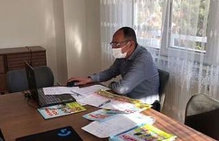 Virüs 22 yıllık öğretmenin eğitim aşkını...