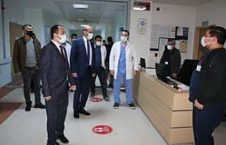 Yalçınkaya’dan sağlık çalışanlarına moral...