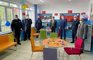 Yatağan’da ‘Polis Amca’ kütüphanesi açıldı