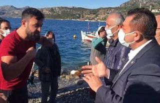 Yıkım yapılan köydeki vatandaşlardan CHP’li...