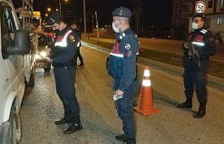 Yılbaşı akşamı jandarmadan sokağa çıkma kısıtlaması...
