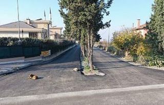 Yılın son asfalt çalışması Moda Caddesi’nde...