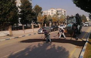 Yollardaki bakım işleri aksatılmadan devam ediyor