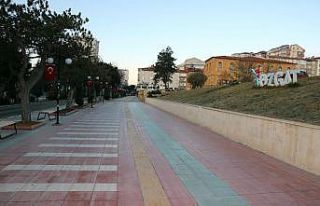 Yozgat’ta cadde ve sokaklar sessizliğe büründü