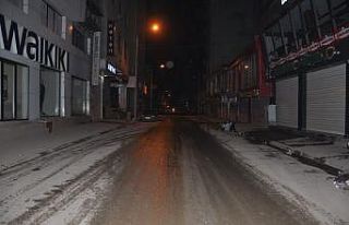 Yüksekova’da sokaklar sessizliğe büründü