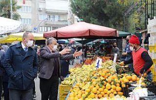 Yunusemre’de pazar yerlerinin günleri değişti