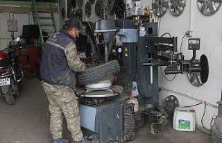 Zorunlu kış lastiği uygulaması başladı