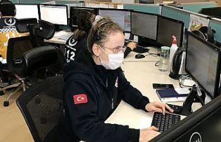 112 Acil çağrı merkezine yapılan çağrıların...