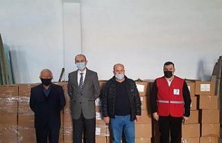 300 aileye gıda paketi dağıtılacak