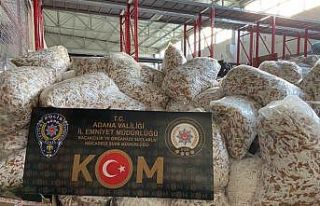 8 milyon 300 bin adet boş makaron ele geçirildi