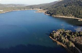 Abant Tabiat Parkı’nda sessizlik hakim