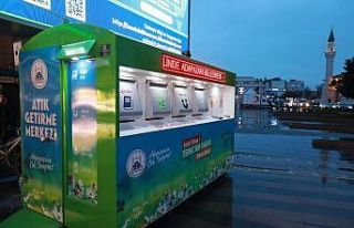 Adapazarı’nda mobil atık merkezi kuruldu