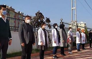 Adıyaman Doğa Koleji’nde İstiklal Marşı etkinliği