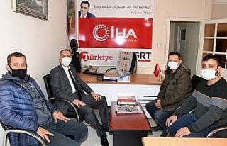 Adıyaman Valisi Mahmut Çuhadar’dan İHA’ya ziyaret