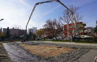 Adıyaman’da parklar yenileniyor