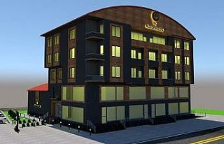 Ağrı Barosu idari ve sosyal tesis binasının inşaat...